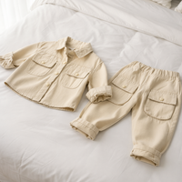 Thumbnail for Boys Fashion – Tendance et confort – Ensemble cargo pour garçons