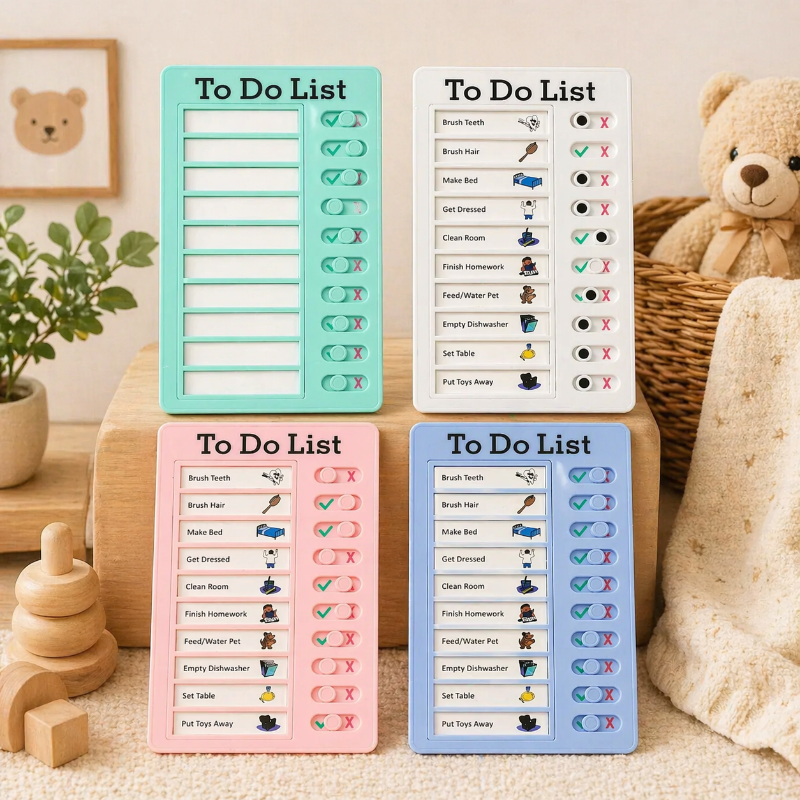 Kids Chore Chart – Organisation et autonomie – Tableau des tâches à accomplir