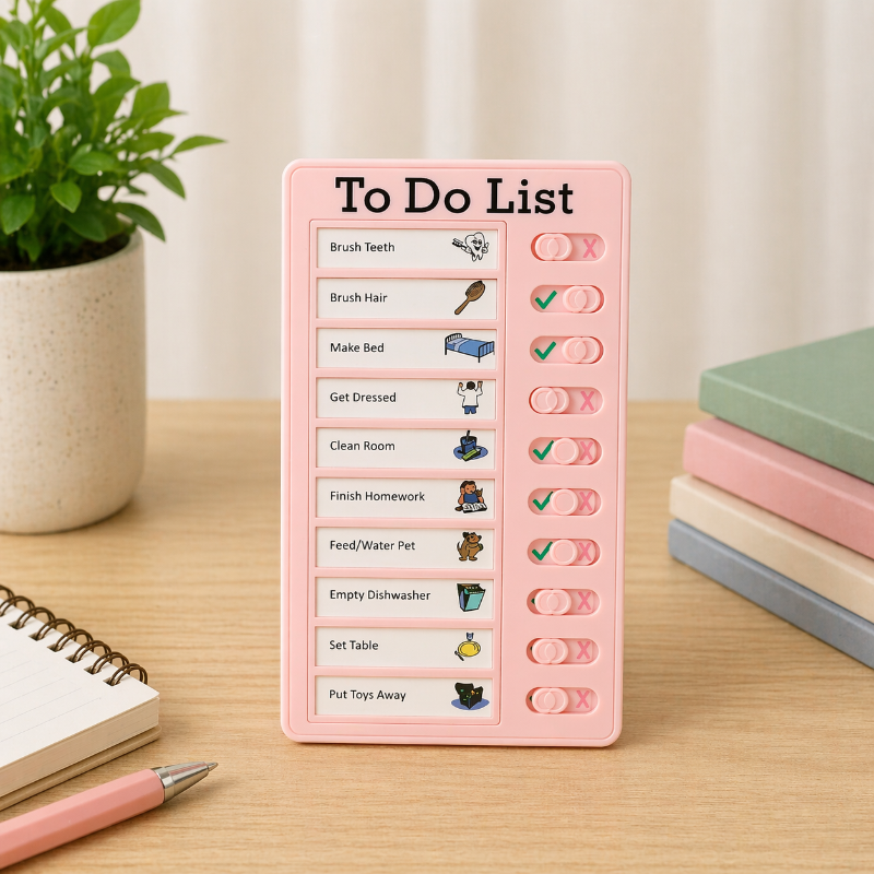 Kids Chore Chart – Organisation et autonomie – Tableau des tâches à accomplir