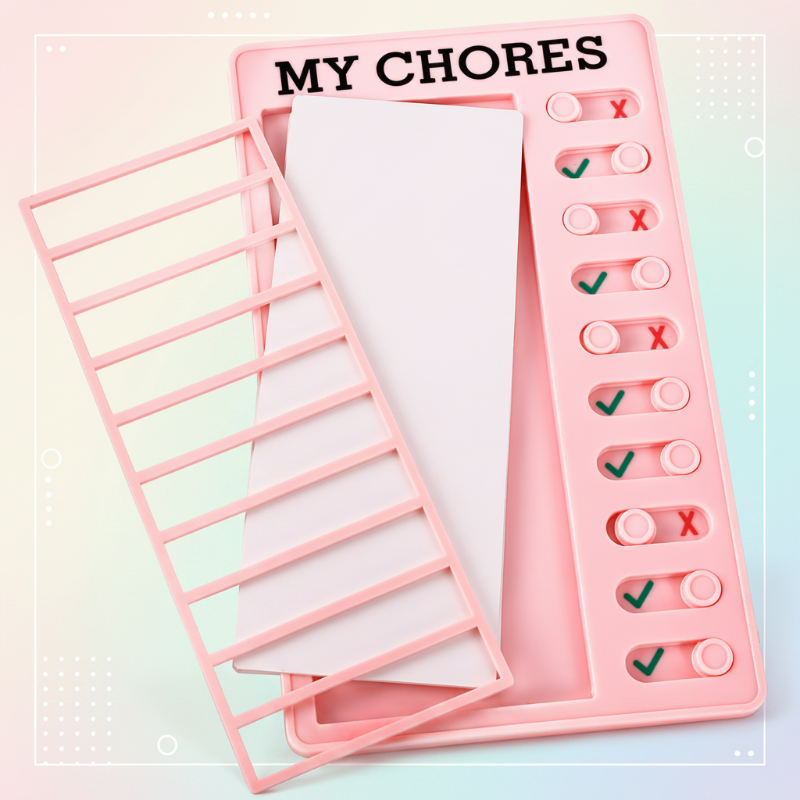 Kids Chore Chart – Organisation et autonomie – Tableau des tâches à accomplir