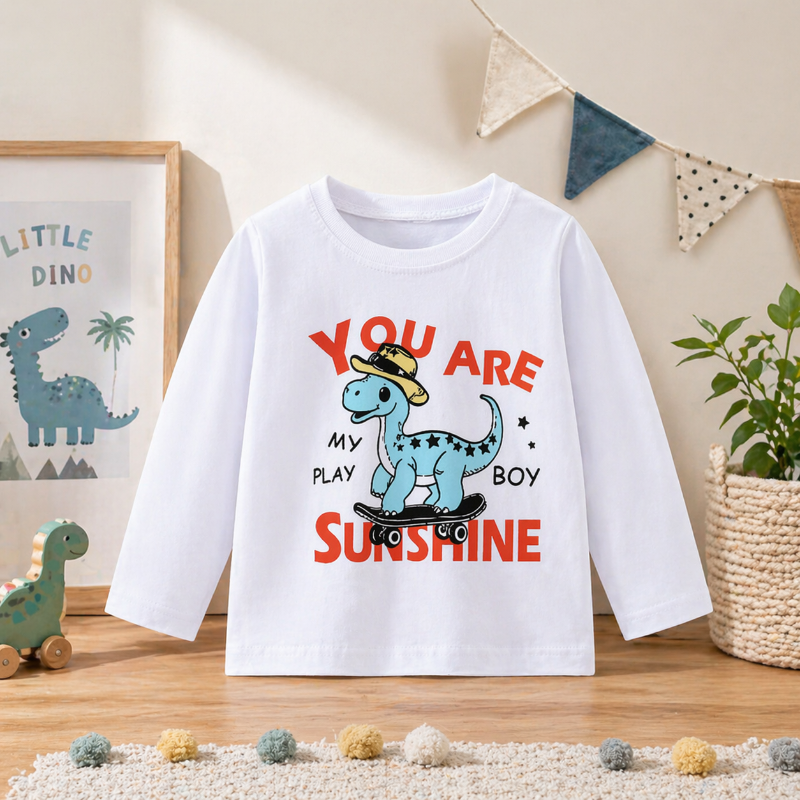 Kids Dinosaur Sweatshirt – Confort et style – Pull pour enfant Dino