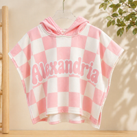 Thumbnail for Personalized Hooded Towel – Douce et unique – Cape de bain personnalisée pour enfant