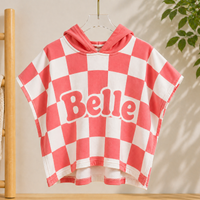 Thumbnail for Personalized Hooded Towel – Douce et unique – Cape de bain personnalisée pour enfant