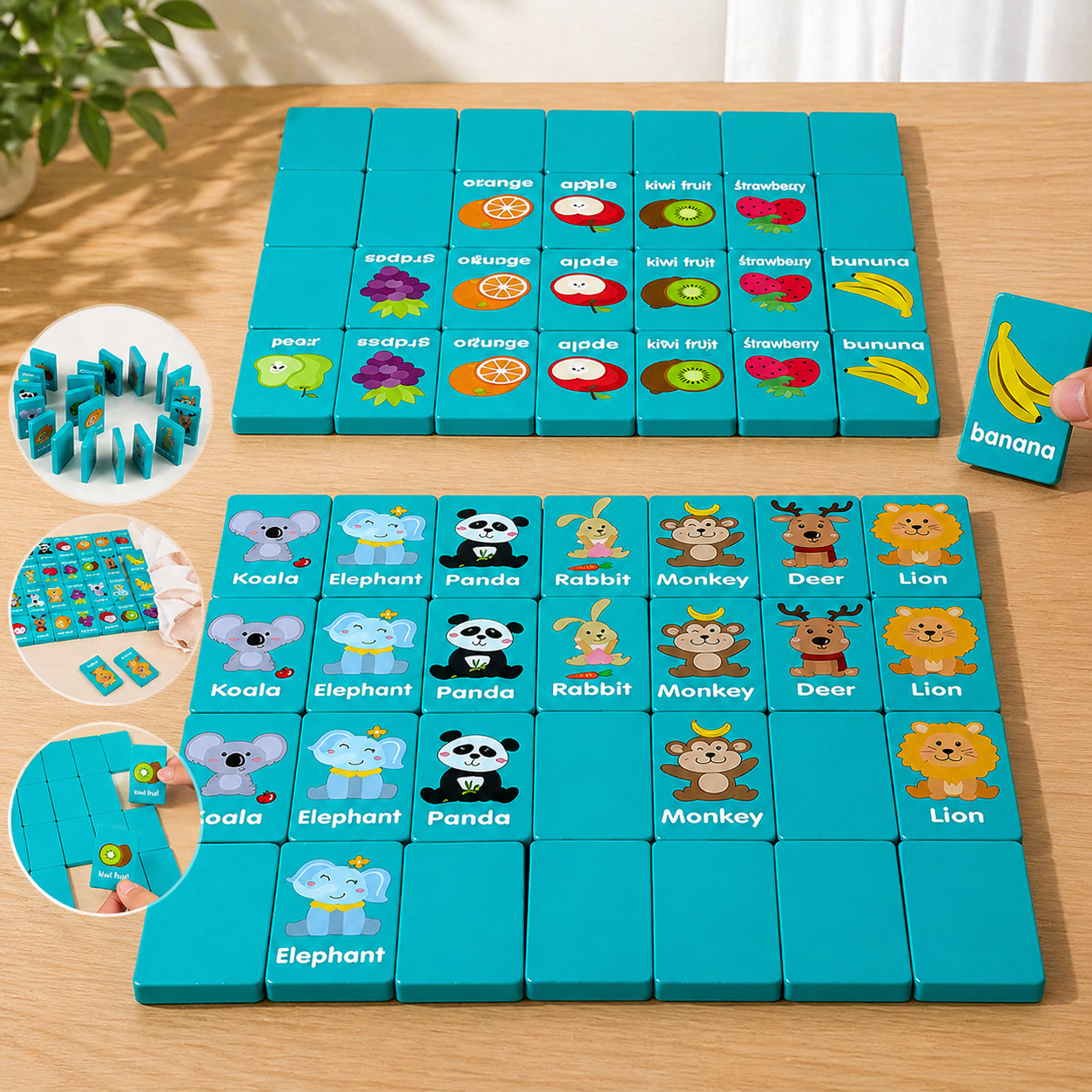 Memory Matching Game – Concentration et développement – Jeu de société de mémoire