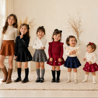 Thumbnail for Girls Knitted Skirt – Confort et style – Jupe pour enfant