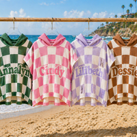 Thumbnail for Personalized Hooded Towel – Douce et unique – Cape de bain personnalisée pour enfant