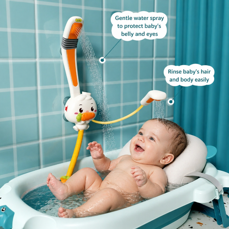 Rabbit Bath Shower Toy – Jeux et plaisirs aquatiques – Jouet de bain avec pulvérisateur