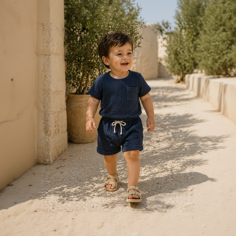 Baby Summer Outfit – Légèreté et confort – Ensemble de vêtements