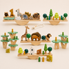 Wooden Forest Blocks – Créativité et développement – Jeu de blocs empilables en bois
