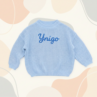 Thumbnail for Personalized Baby Sweater – Unique et plein d'amour – Pull pour bébé brodé et personnalisé