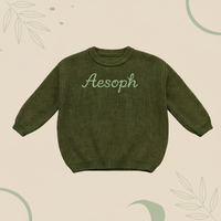 Thumbnail for Personalized Baby Sweater – Unique et plein d'amour – Pull pour bébé brodé et personnalisé