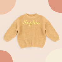 Thumbnail for Personalized Baby Sweater – Unique et plein d'amour – Pull pour bébé brodé et personnalisé