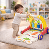 Step & Play – Interactif et sécurisé – Trotteur et baby gym 3 en 1