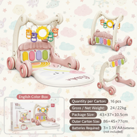 Thumbnail for Step & Play – Interactif et sécurisé – Trotteur et baby gym 3 en 1