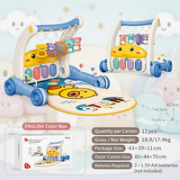 Thumbnail for Step & Play – Interactif et sécurisé – Trotteur et baby gym 3 en 1