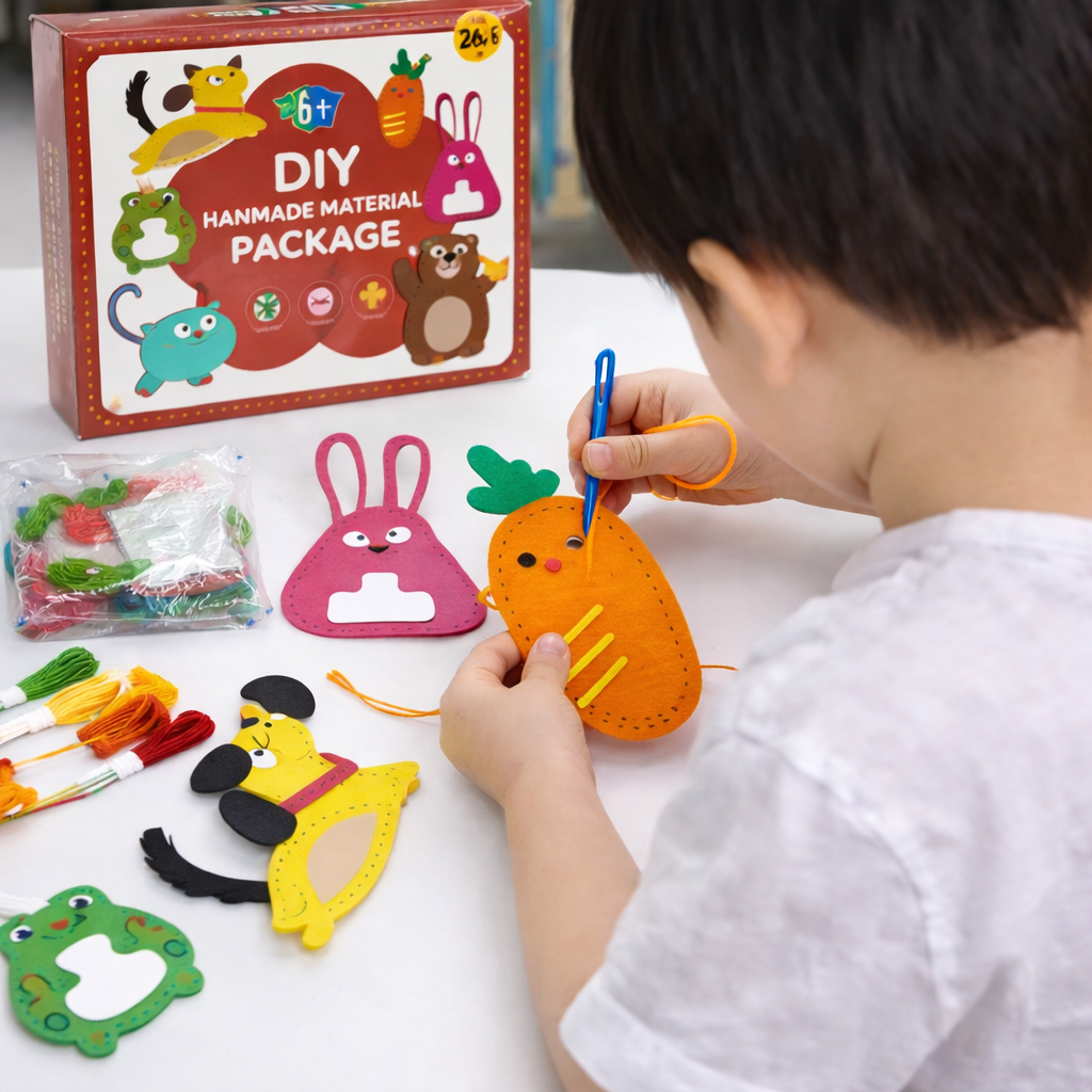 HappyStitches – Créatif et éducatif – Kit de couture ludique