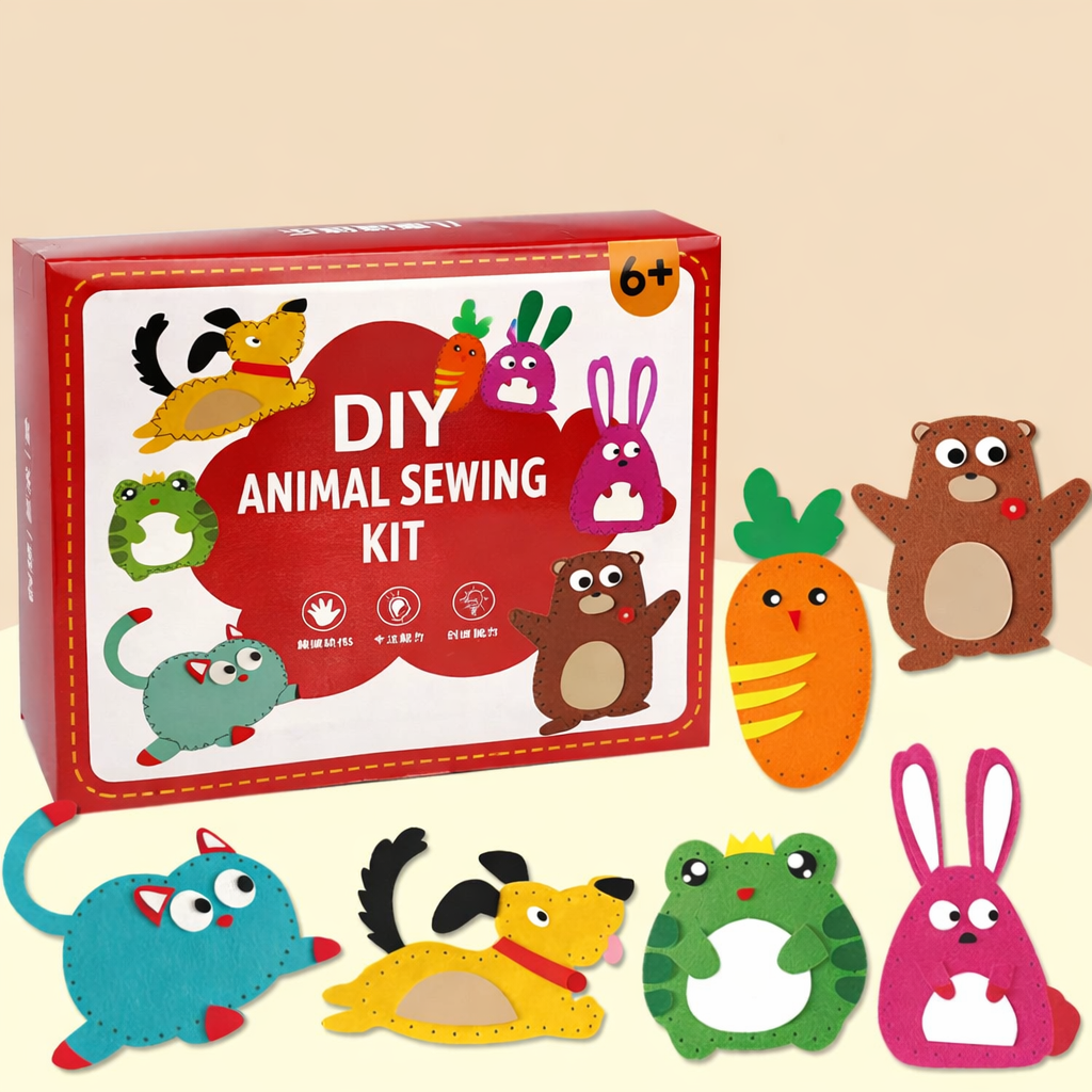 HappyStitches – Créatif et éducatif – Kit de couture ludique