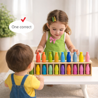 Thumbnail for WoodenMatch – Intelligent et ludique – Jeu de couleurs Montessori