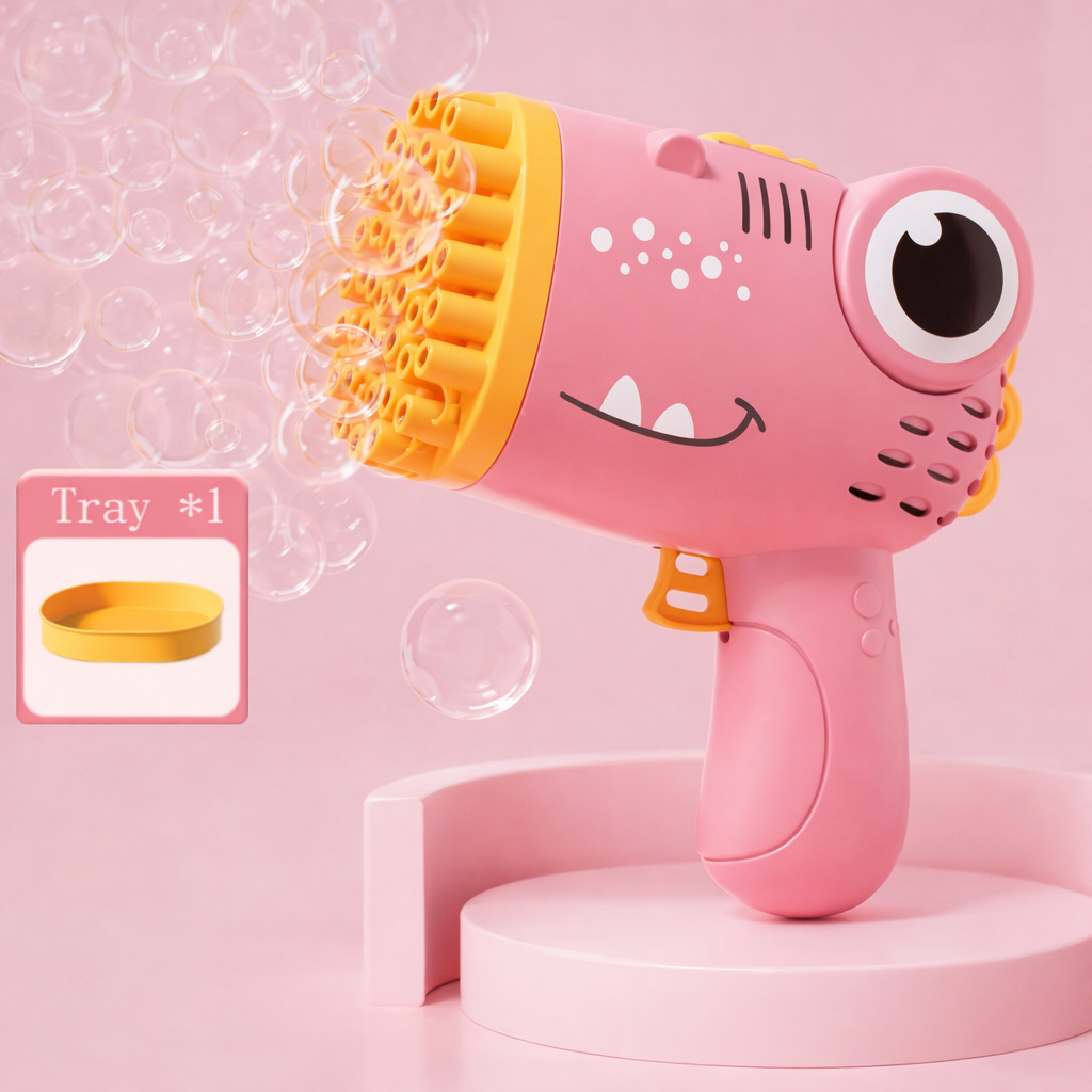 BubbleBoom – Cool & Musical – Machine à bulles Dino