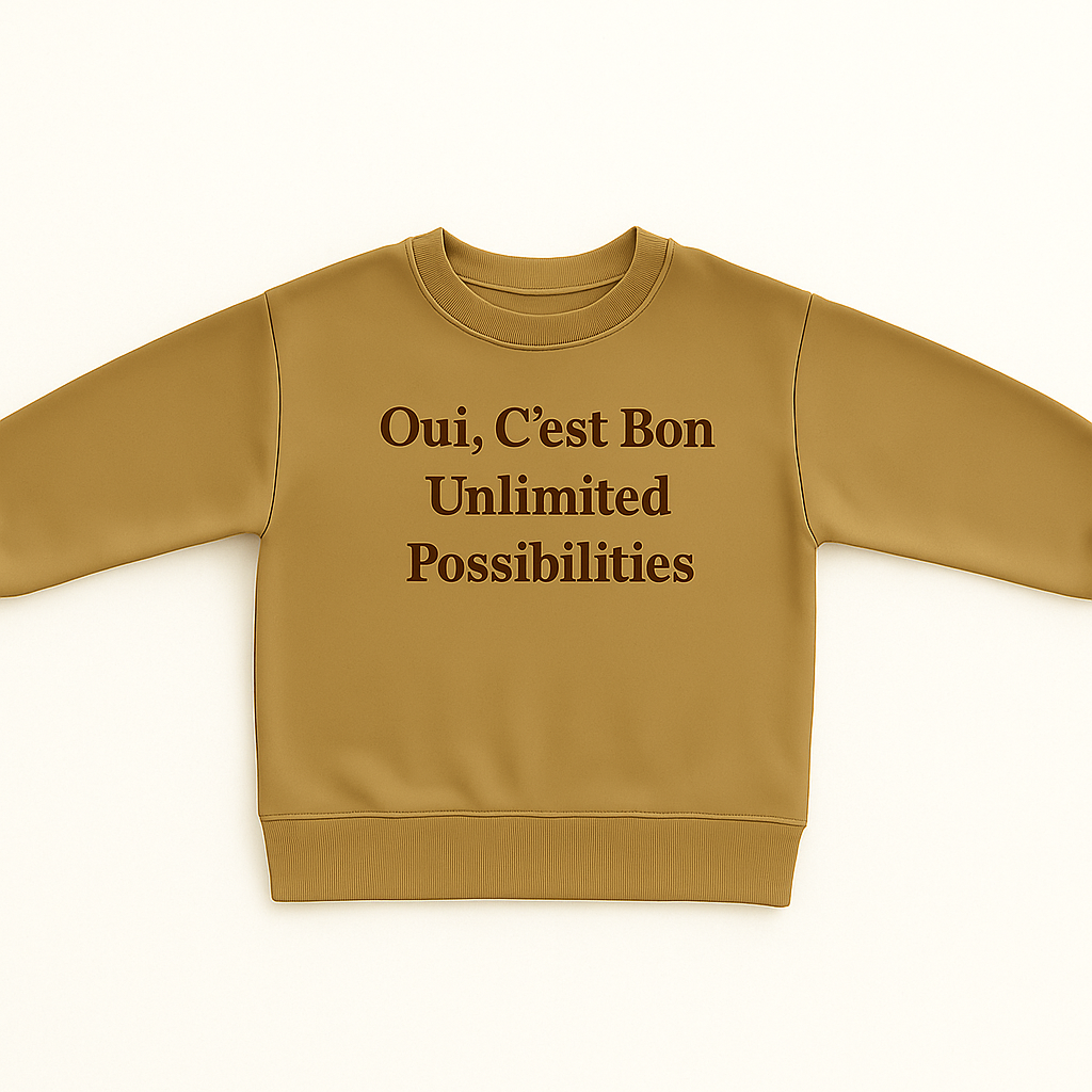 Mini Fashion™ - «Ja, det går bra.» - Genser