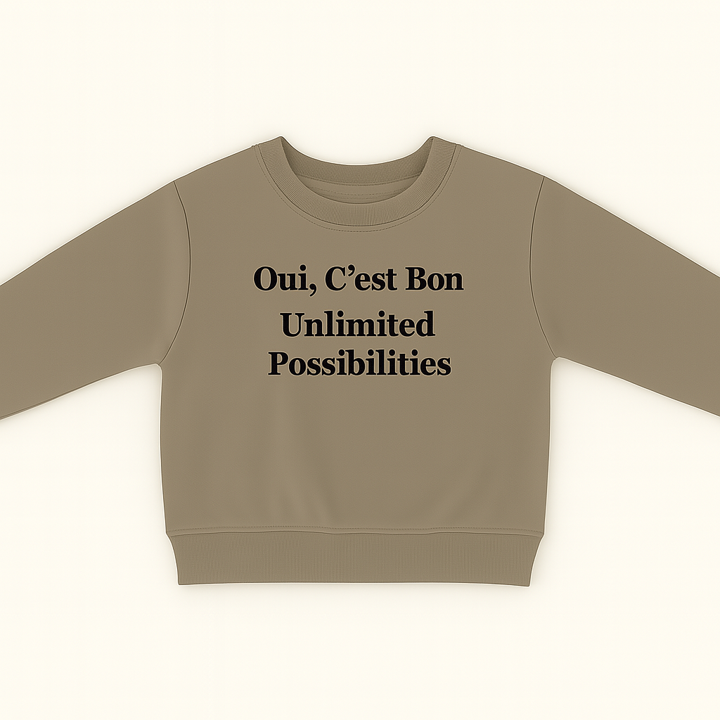 Mini Fashion™ - «Ja, det går bra.» - Genser