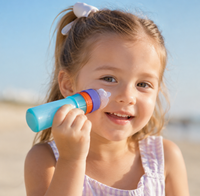 Thumbnail for SunnyKids – Adapté aux enfants et sûr – Applicateur de crème solaire rechargeable