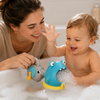 BubblePlay – Éducatif et amusant – Jouet de bain « Bulle de crabe»