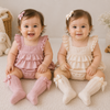 TinyBloom – Mignon et tout doux – Robe à volants pour bébé et tout-petit