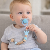 Thumbnail for Personalized Pacifier Chain – Sécurité et élégance - Attache-sucette personnalisée
