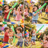 Thumbnail for FlyFest – Actif & Convivial – Ballons de fête colorés (100 pièces)