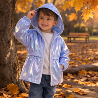 Thumbnail for LumiBreeze – Brillant & Léger – Imperméable pour enfant avec capuche
