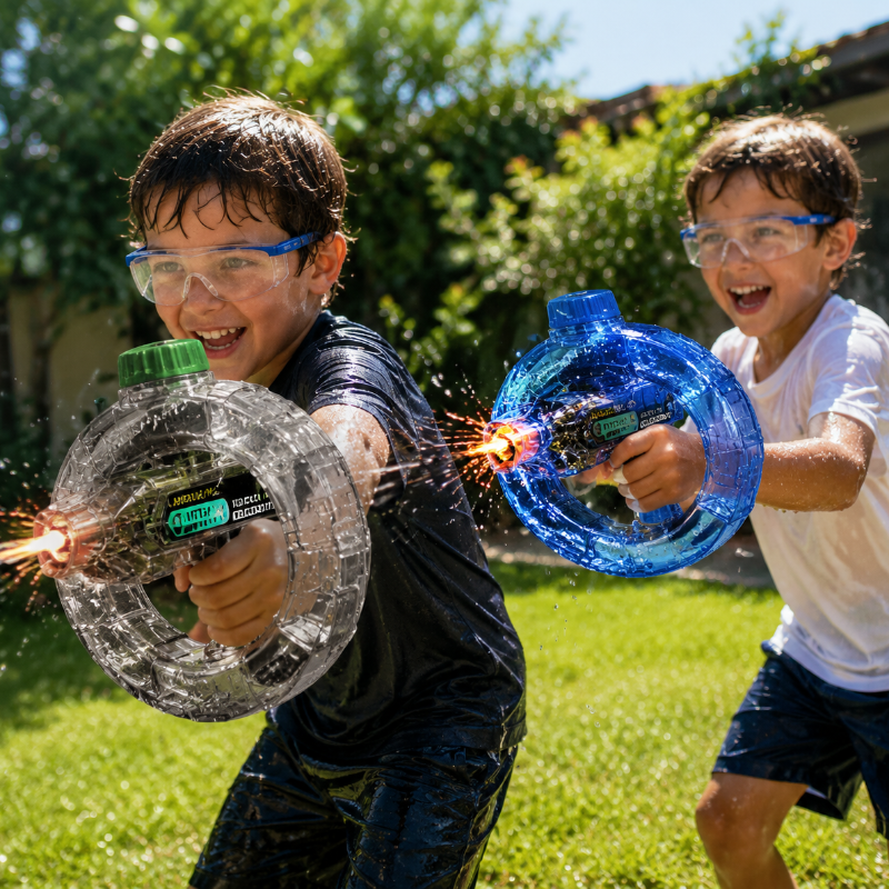 Space Water Blaster Toy – Interactif et amusant – Pistolet à eau