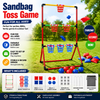 Sandbag Toss Game – Interactif & En plein air – Kit de jeu « Sac de graines »