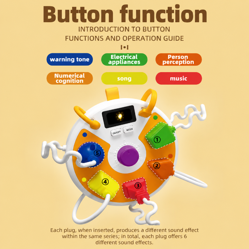 Light Up Busy Board – Motricité et développement – Tableau d'activités