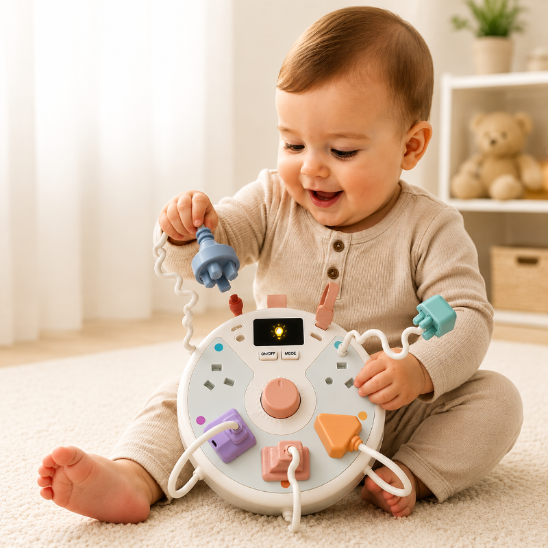 Light Up Busy Board – Motricité et développement – Tableau d'activités