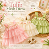 Tulip Mesh Dress – Élégance et confort – Robe pour enfant