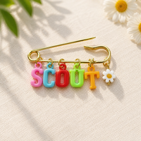 Thumbnail for Personalized Charm Pin – Personnalisée et élégante – Broche avec prénom