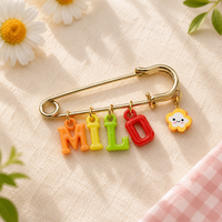 Thumbnail for Personalized Charm Pin – Personnalisée et élégante – Broche avec prénom