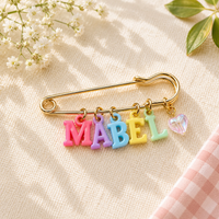 Thumbnail for Personalized Charm Pin – Personnalisée et élégante – Broche avec prénom