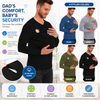 Kangaroo Pocket Shirt – Confort et praticité – T-shirt porte-bébé pour hommes