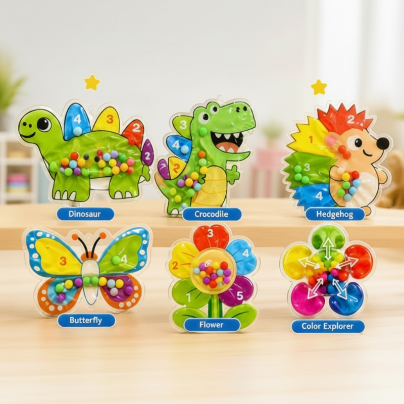 Squishy Bead Maze – Sensorial et relaxant – Jouets anti-stress