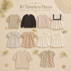 Girls Summer Fashion Top – Léger et confortable – Haut vintage pour fille