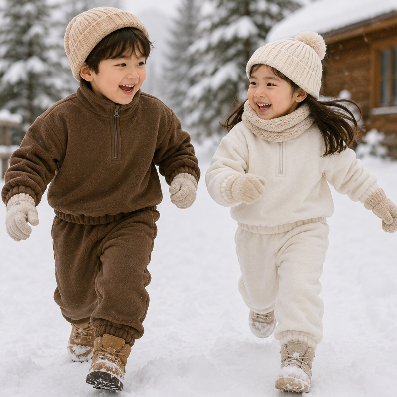 Winter Tracksuit – Chaleur et confort – Ensemble d'hiver pour enfants