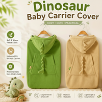 Thumbnail for Dinosaur Baby Carrier Cover – Chaleur et confort – Couverture Dino Baby