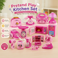 Thumbnail for Pretend Play Kitchen Set – Jeux créatifs et jeux de rôle – Jouets de cuisine