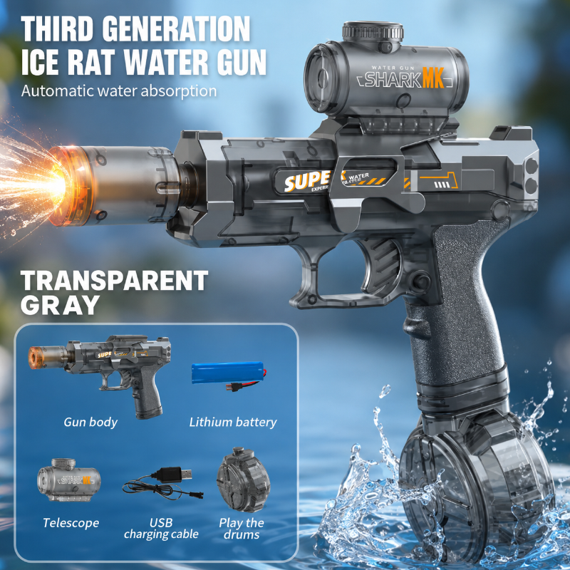 Automatic Water Blaster – Actif et interactif – Pistolet à eau