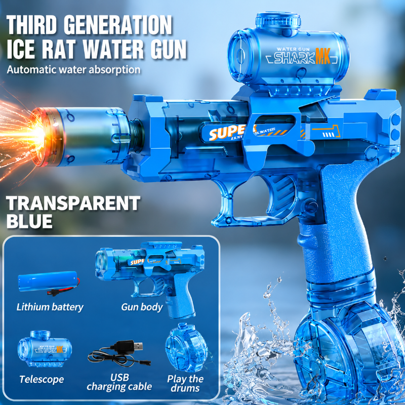 Automatic Water Blaster – Actif et interactif – Pistolet à eau