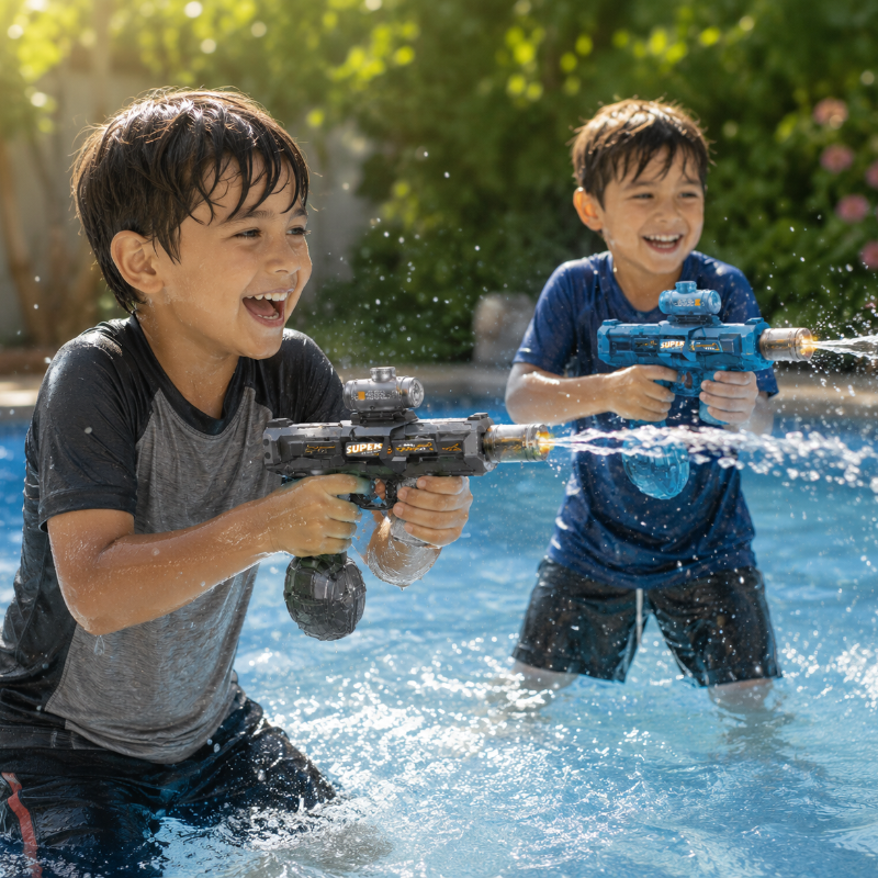 Automatic Water Blaster – Actif et interactif – Pistolet à eau