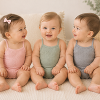 Thumbnail for Summer Bodysuit – Léger et confortable – Body tricoté pour bébé