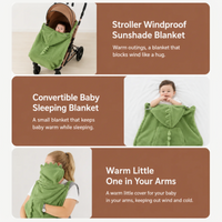 Thumbnail for Dinosaur Baby Carrier Cover – Chaleur et confort – Couverture Dino Baby